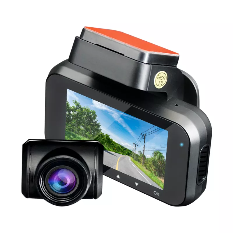 Zweikanalige Zeitraffer-Smart-HD-Dashcam